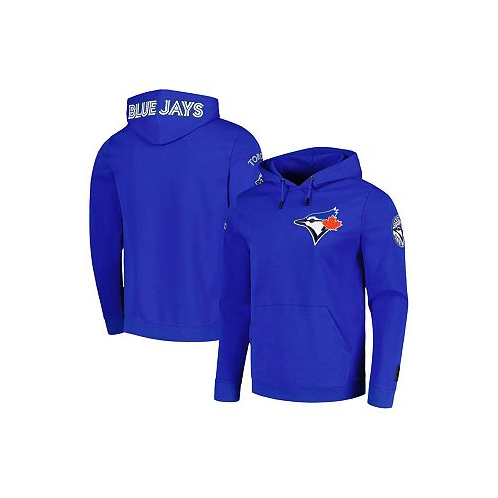 Pro Standard Mens Royal Toronto Blue Jays Team Logo Pullover Hoodie
