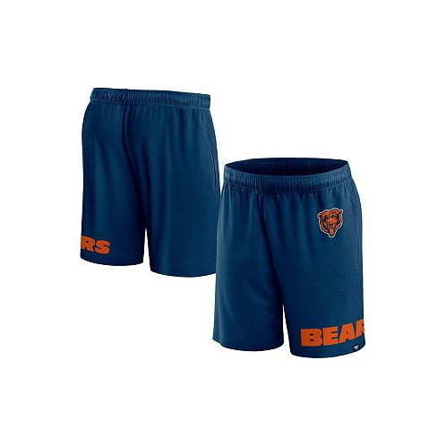 Fanatics Mens Navy Chicago Bears Clincher Shorts
