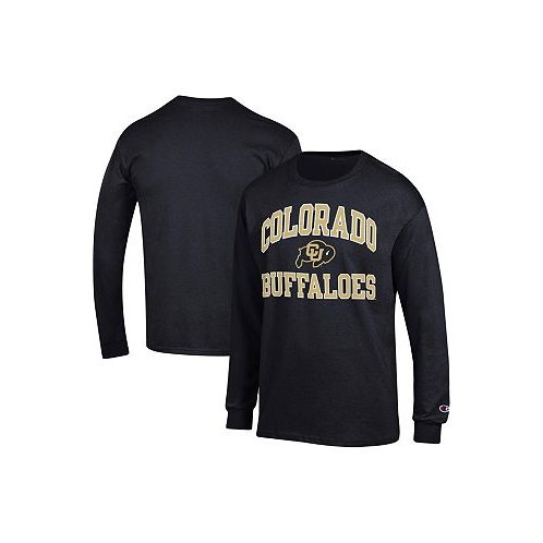 Champion Mens Black Colorado Buffaloes High Motor Long Sleeve T-shirt