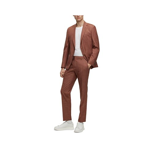 Hugo Boss Mens Slim-Fit Suit
