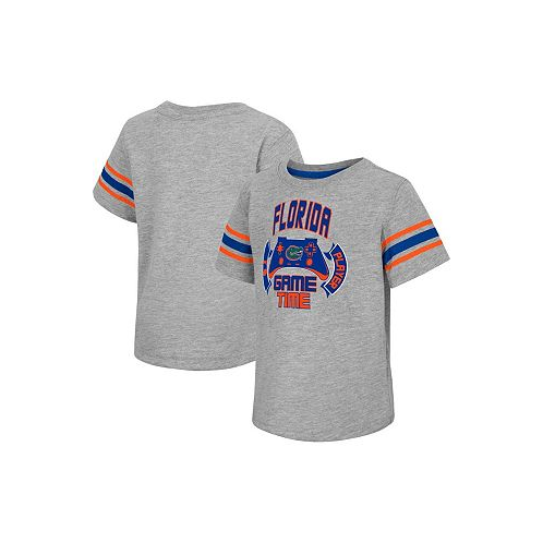 Colosseum Toddler Boys and Girls Heather Gray Florida Gators Gamer T-shirt