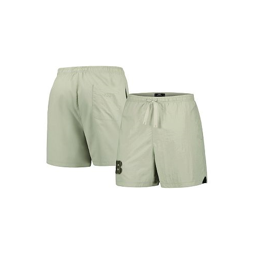 Pro Standard Mens Light Green Cincinnati Bengals Neutrals 2.0 Woven Shorts