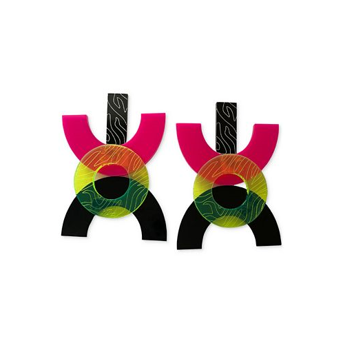 Swanky Designs Naomi Multicolor Dangle Drop Earrings