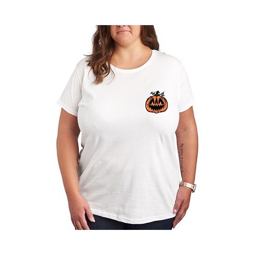 Hybrid Apparel Air Waves Trendy Plus Size Halloween Graphic T-shirt