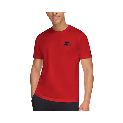 Starter Mens Classic-Fit Embroidered Logo Graphic T-Shirt