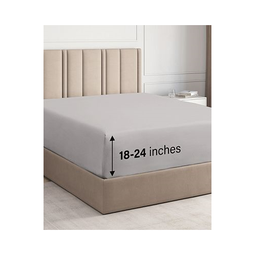 CGK Unlimited Extra Deep Pocket 18 - 24 Inch Microfiber Fitted Sheet - Twin