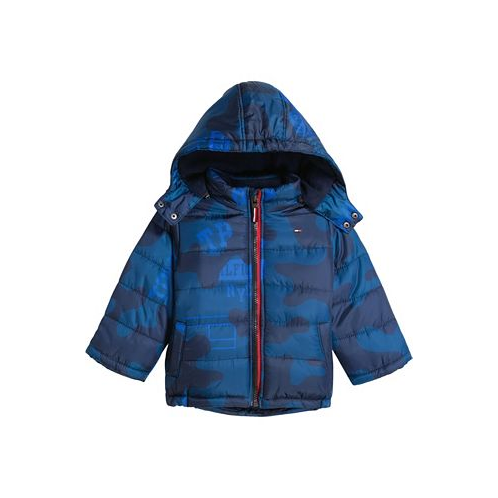 Tommy Hilfiger Baby Boys Camo Printed Puffer Jacket