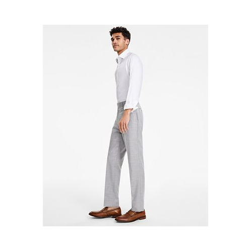 Calvin Klein Mens Slim-Fit Sharkskin Pants