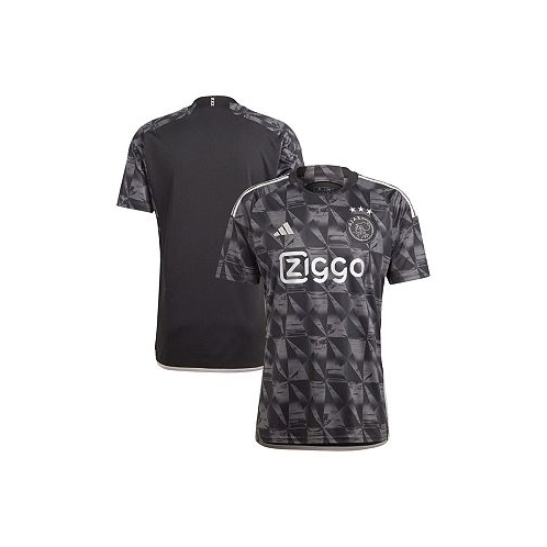 Adidas Mens Black Ajax 2023/24 Third Replica Jersey