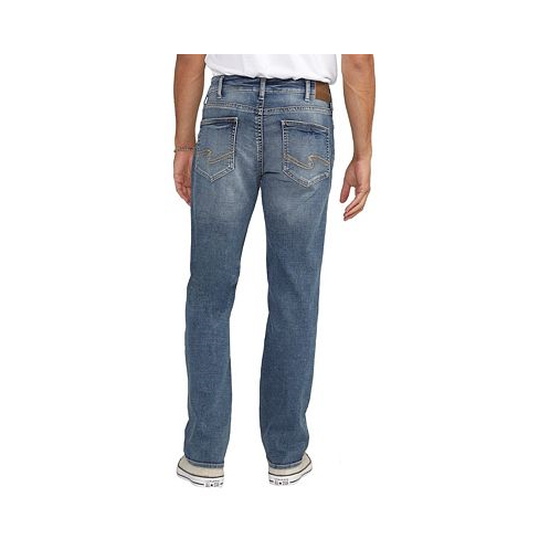 Silver Jeans Co. Mens Grayson Classic Fit Straight Leg Jeans