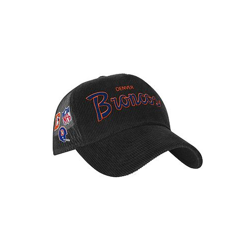 Mitchell & Ness Big Boys and Girls Black Denver Broncos Times Up Precurved Trucker Adjustable Hat