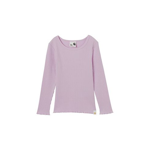 COTTON ON Toddler Girls Jade Crew Long Sleeve Top