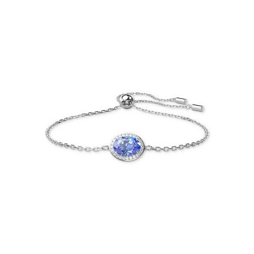 Swarovski Constella Silver-Tone Crystal Slider Bracelet
