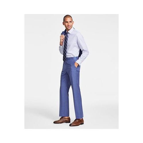 Michael Kors Mens Classic-Fit Pinstripe Wool Stretch Suit Pants
