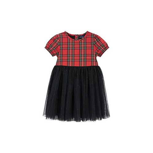 Andy & Evan Toddler Girls / Plaid Holiday Dress