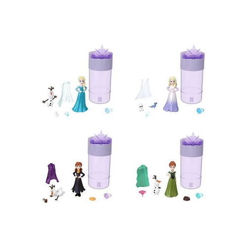 Disney Princess Disney Frozen Snow Color Reveal Small Dolls-Style May Vary
