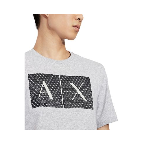 A|X Armani Exchange Mens Foundation Triangulation T-Shirt