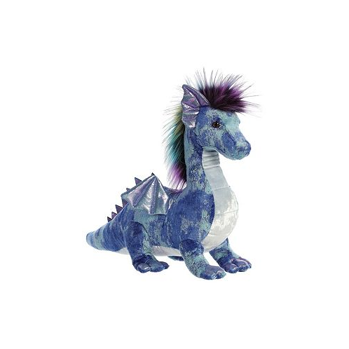 Aurora Large Zion Dragon Luxe Boutique Exquisite Plush Toy Blue 17