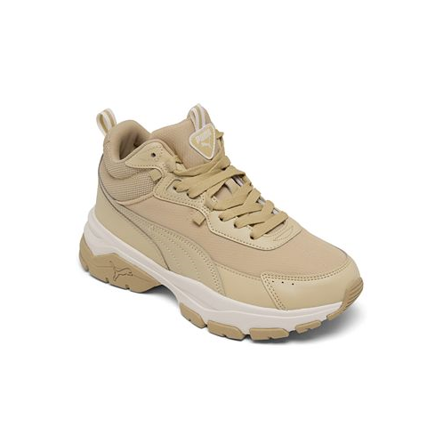 Puma Womens Cassia Via Mid Casual Sneaker Boots from Finish Line