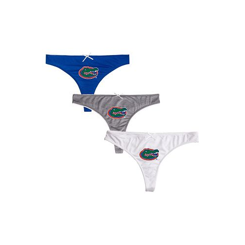 Concepts Sport Womens Royal Charcoal Florida Gators Arctic Three-Pack Thong Underwear Set