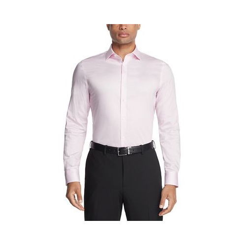 Tommy Hilfiger Mens TH Flex Essentials Wrinkle Free Stretch Dress Shirt
