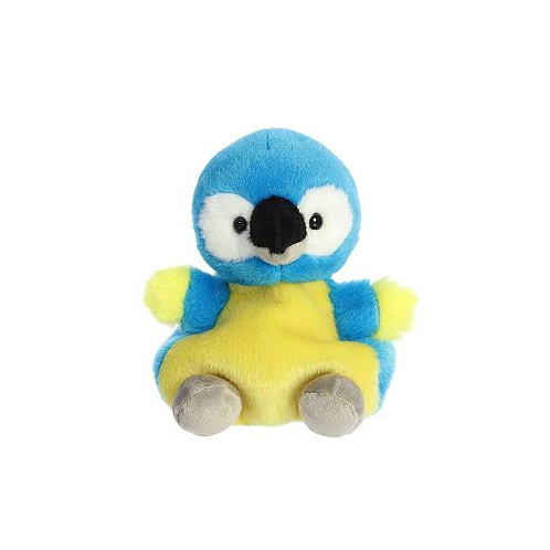 Aurora Mini Blues Macaw Palm Pals Adorable Plush Toy Blue 5
