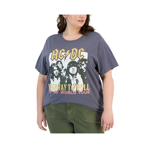 Grayson Threads, The Label Trendy Plus Size AC/DC Graphic T-Shirt