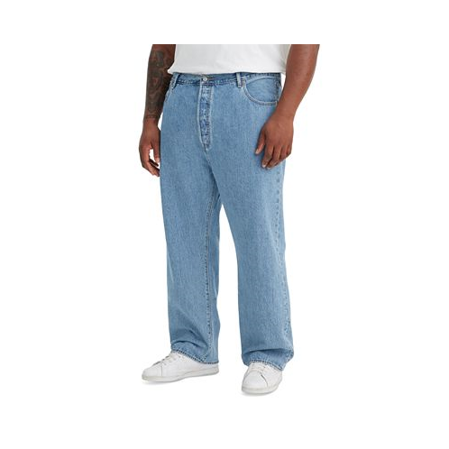 Levis Mens Big & Tall 501 Original Straight-Fit Jeans