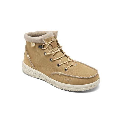 Hey Dude Mens Bradley Leather Casual Boots from Finish Line