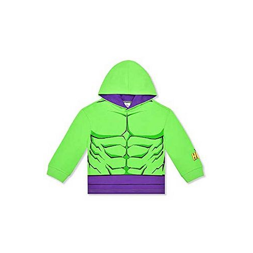 Childrens Apparel Network Toddler Boys and Girls Green Hulk Pullover Hoodie
