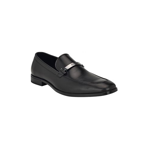 GUESS Mens Herzo Slip On Ornamented Dress Loafers