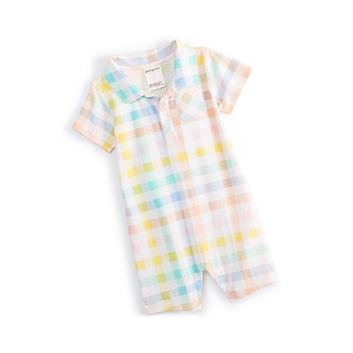 First Impressions Baby Boys Vacation Plaid Sunsuit