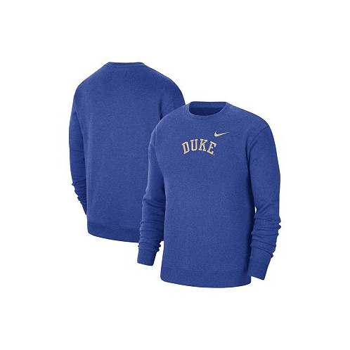 Nike Mens Royal Duke Blue Devils Campus Pullover Sweatshirt