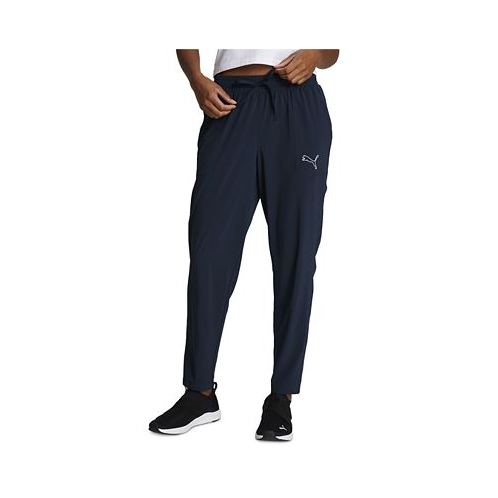 Puma Womens All Around Woven Straight-Leg Pants