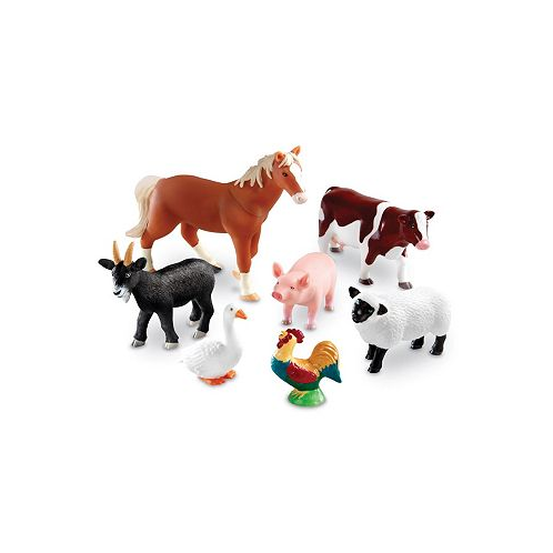 Learning Resources Jumbo Farm Animals - set of 7