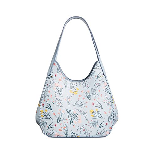 Style & Co Whip-Stitch Soft Printed 4-Poster Tote