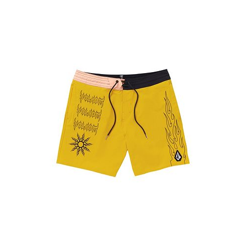 Volcom Mens About Time Liberators 17 Board Shorts