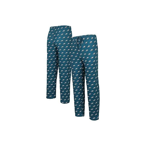 Concepts Sport Mens Green Philadelphia Eagles Gauge Allover Print Knit Pants