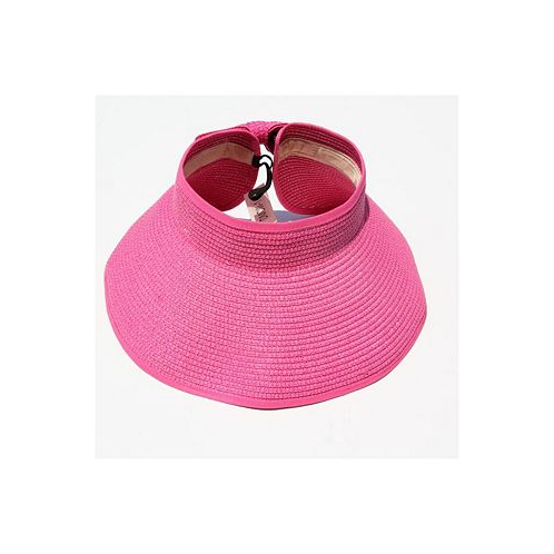 Haute Edition Womens Roll Up Packable Sun Visor Hat
