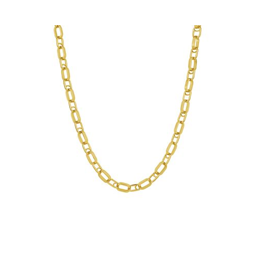 And Now This 18K Gold Plated or Silver Plated Link Chain Necklace
