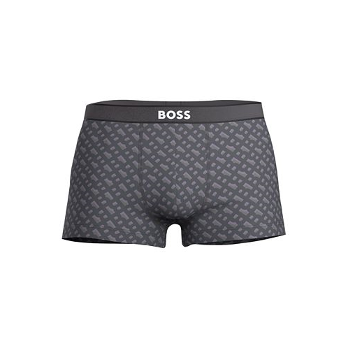 Hugo Boss Mens Single Printed Trunk Underwear