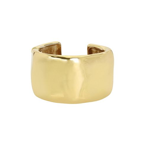 Robert Lee Morris Soho Gold-Tone Sculpted Statement Bangle Bracelet