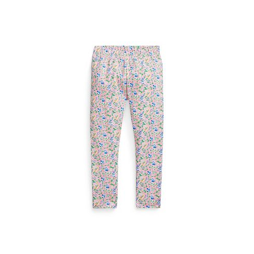 Polo Ralph Lauren Toddler and Little Girls Floral Stretch Jersey Leggings
