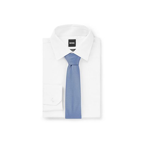 Hugo Boss Mens All-Over Jacquard Pattern Tie