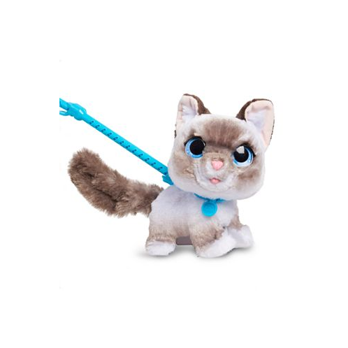 Inside Out 2 FurReal Friends Wag-A-Lots Kitty Interactive Toy 8 Walking Plush Cat with Sounds