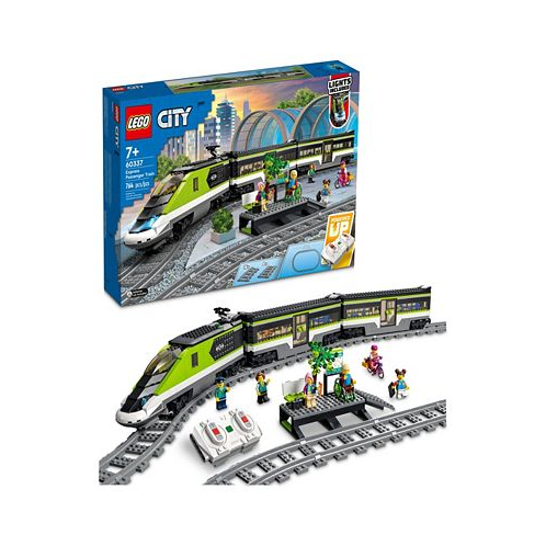 LEGO City Express Passenger Train 60337 Toy Building Set with 6 Minifigures