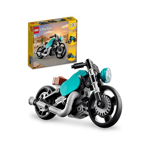 LEGO Creator 31135 3-in-1 Vintage Motorcycle Toy Moto Building Set