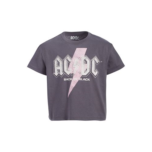 Grayson Threads Black Big Girls AC/DC Graphic T-Shirt