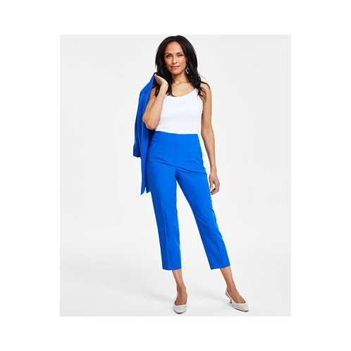 I.N.C. International Concepts Womens High Rise Tapered Cropped Pants