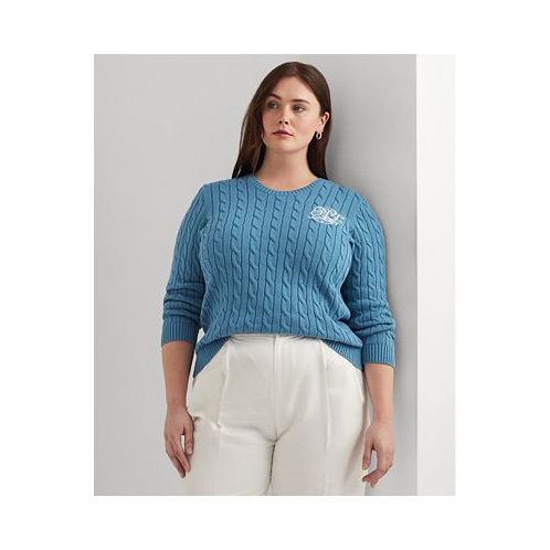 POLO Ralph Lauren Plus Size Cable-Knit Sweater
